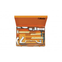 BETA 1369/C11 autopeltisepän työkalut metallisalkussa, 11-osaa
